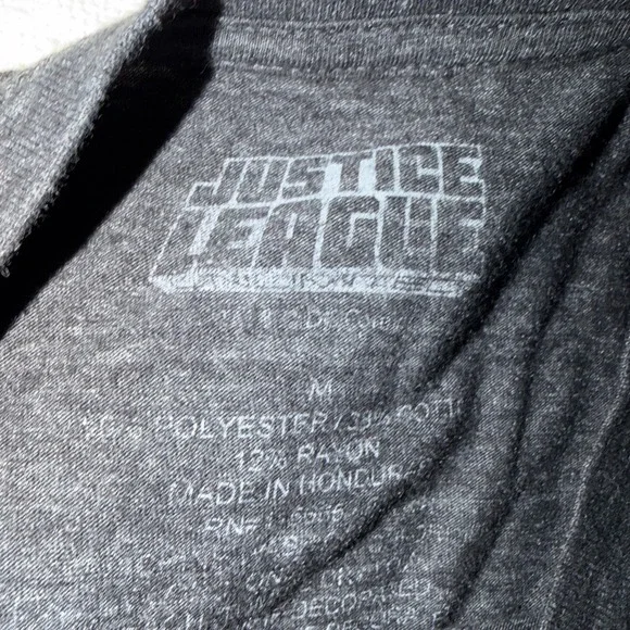 Justice League Batman Superman Split Graphic‎ T-Shirt Men's M DC Comics - Picture 3 of 5